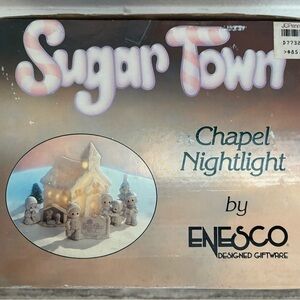Precious Moments Sugar Town Chapel Nightlight with Soft Glow